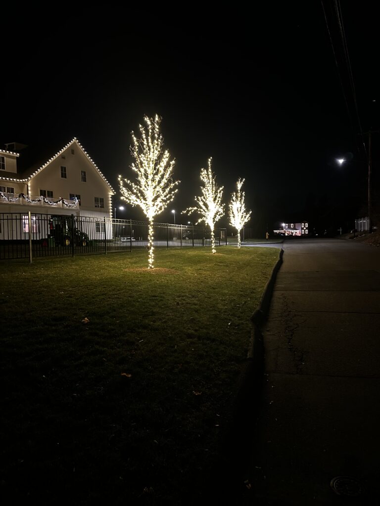 Cheshire Marbridge Retirement Center Christmas Light Installation 7